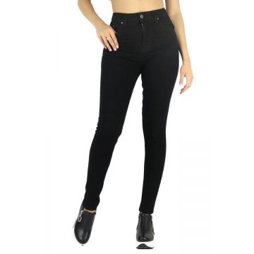 Blugi dama Peyoa, skinny, elastici cu talie inalta