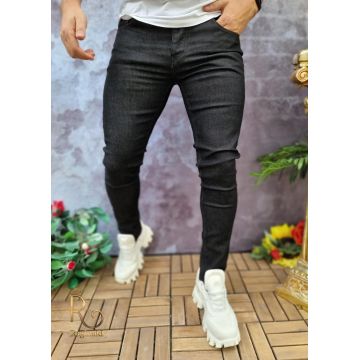 Blugi de bărbați, skinny fit, elastici si conici - BG856