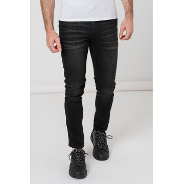 Blugi slim fit conici Mr. Black