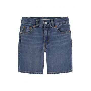 Pantaloni scurti de denim din bumbac organic