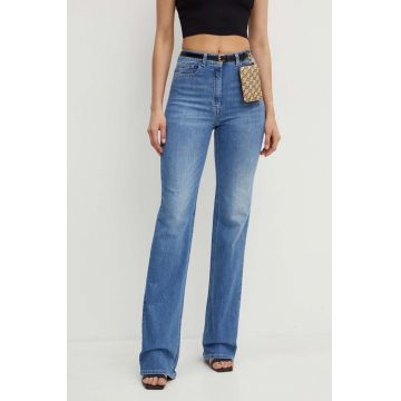Elisabetta Franchi jeansi femei high waist, PJ55I42E2 NORBLIN
