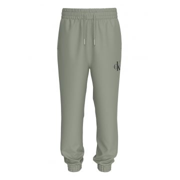 Pantaloni de trening din bumbac organic cu snur de ajustare in talie