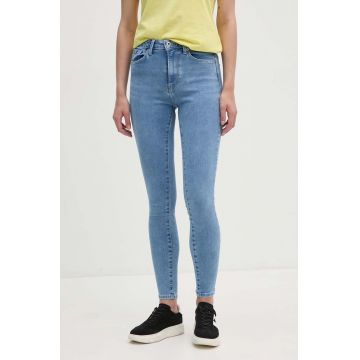 Pepe Jeans jeansi SUPER SKINNY JEANS HW femei, PL204738PF9