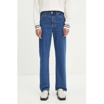 Levi's jeansi RIBCAGE STRAIGHT femei high waist