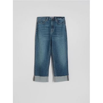 Reserved - LADIES` JEANS TROUSERS - albastru