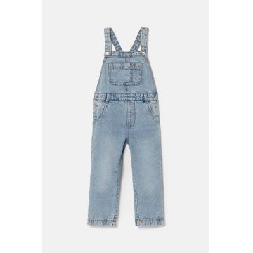 United Colors of Benetton salopete din denim pentru copii 4R76CT00Y