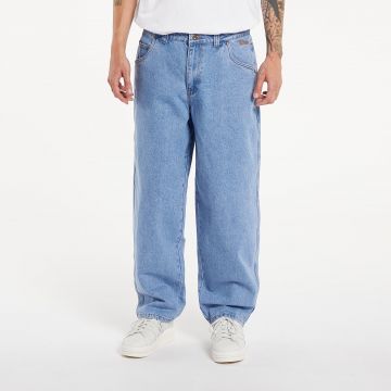 Blugi Dime Classic Baggy Denim Pants Blue Washed