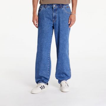 Blugi Dime Classic Relaxed Denim Pants Indigo Washed