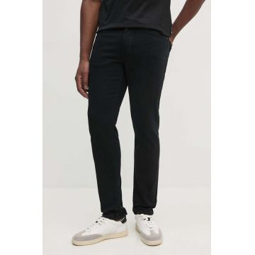 Boss Orange jeansi barbati, culoarea negru, 50521261