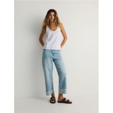 Reserved - LADIES` JEANS TROUSERS - albastru