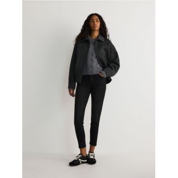 Reserved - LADIES` JEANS TROUSERS - negru