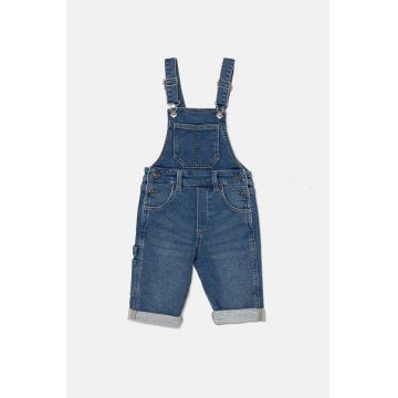 United Colors of Benetton salopete din denim pentru copii 44LGGT00I