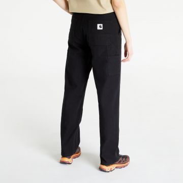 Blugi Carhartt WIP W' Pierce Double Knee Pant Black Rinsed