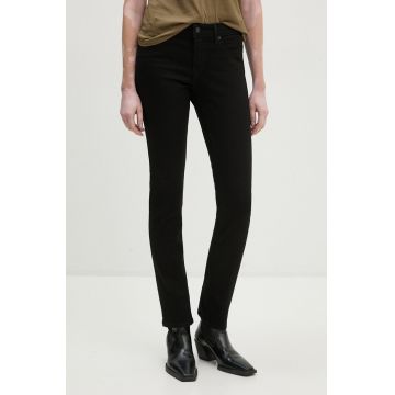 Levi's jeansi 712 SLIM culoarea negru