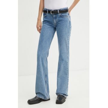 Moschino Jeans jeansi femei high waist, 0302.8221