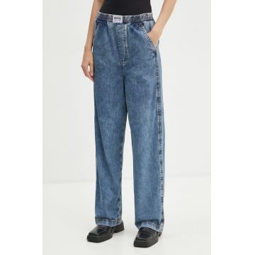 Moschino Jeans jeansi femei high waist, 0329.8224