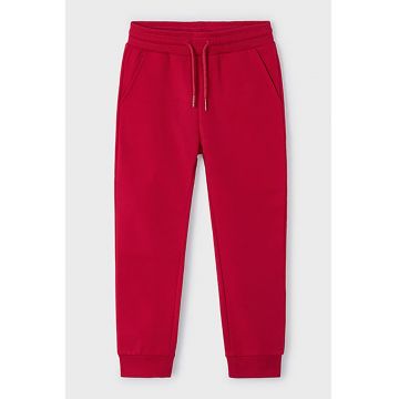 Pantaloni de trening conici cu snur in talie