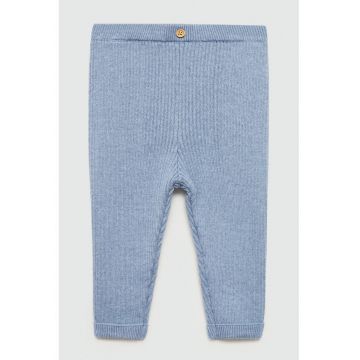 Pantaloni striati de bumbac