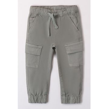 Pantaloni cargo cu snur