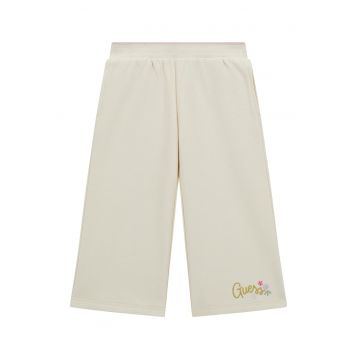 Pantaloni de bumbac cu talie elastica