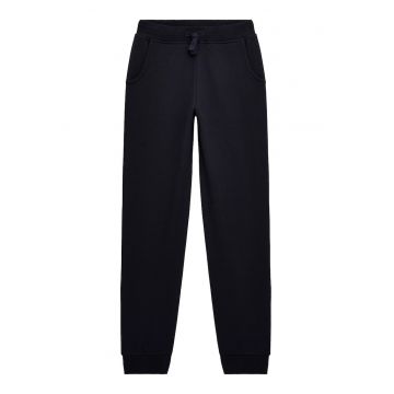 Pantaloni de trening de bumbac talie ajustabila