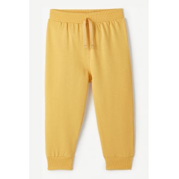 Pantaloni de trening din bumbac cu talie elastica