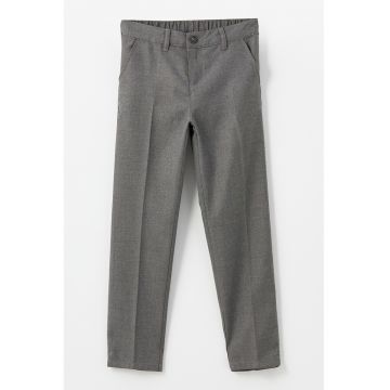 Pantaloni eleganti cu talie medie