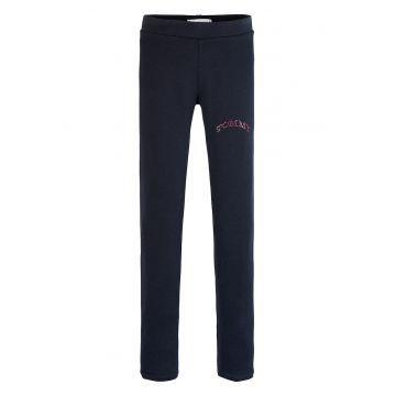 Pantaloni slim fit cu logo