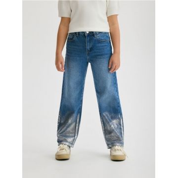 Reserved - GIRLS` JEANS TROUSERS - albastru