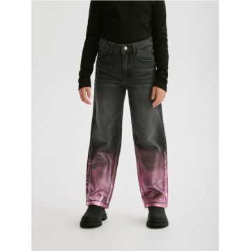 Reserved - GIRLS` JEANS TROUSERS - gri