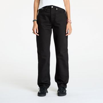 Pantaloni Calvin Klein Jeans High Rise Straight Jeans Denim