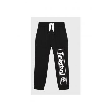 Pantaloni de trening copii - Bumbac - Negru