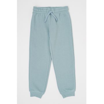 Pantaloni de trening din bumbac cu snur in talie