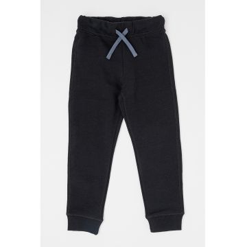 Pantaloni de trening din bumbac cu talie ajustabila