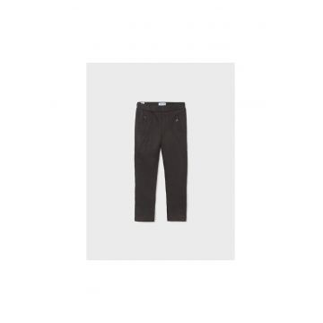 Pantaloni lungi - 300660034 - Poliester - Negru