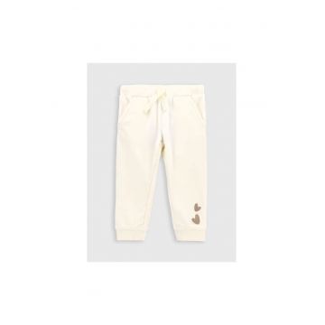 Pantaloni lungi - 301257202 - Poliester - Elastan - Ecru