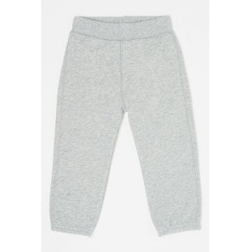 Pantaloni sport de bumbac cu detaliu grafic