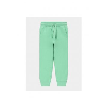 Pantaloni copii - 14093 - Verde - Bumbac