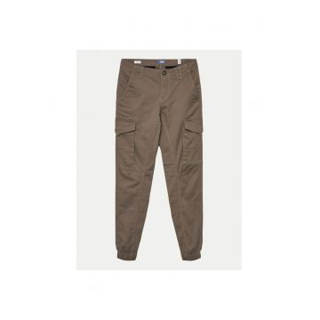 Pantaloni copii - 18817 - Bumbac - Gri