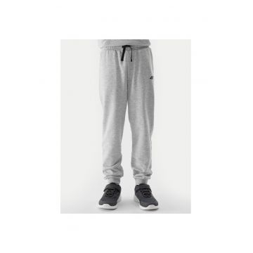 Pantaloni copii - 21531 - Bumbac/Poliester - Gri