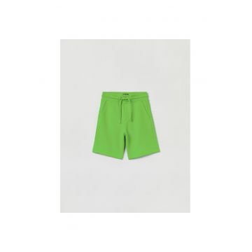 Pantaloni copii - 38879 - Verde - Bumbac