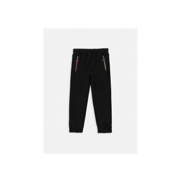 Pantaloni copii - 48210 - Negru - Bumbac