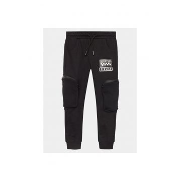 Pantaloni copii - 48364 - Negru - Bumbac