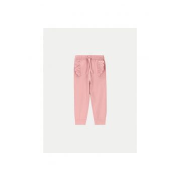 Pantaloni copii - 49446 - Roz - Bumbac