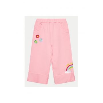 Pantaloni copii - 833398 - Roz - Bumbac