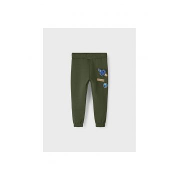 Pantaloni copii - 938186 - Verde - Bumbac