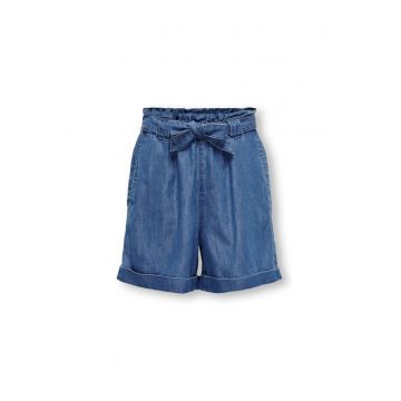 Pantaloni lungi - 301998457 - Bumbac - Albastru