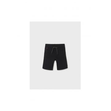 Pantaloni lungi - 302031306 - Bumbac - Negru