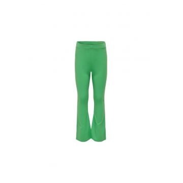 Pantaloni lungi - 302121830 - Poliester - Elastan - Verde