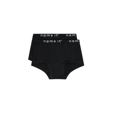 Set 2 perechi pantaloni copii - 908290 - Negru - Bumbac